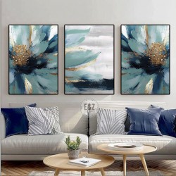 İnce Ruh Metal Çerçeveli Cam Tablo Seti