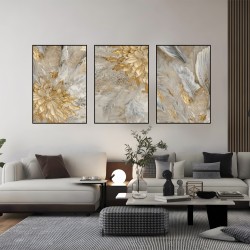 Yansıyan Hatıralar Metal Çerçeveli Cam Tablo