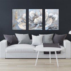 Pansy Metal Çerçeveli Cam Tablo Seti Hakkında