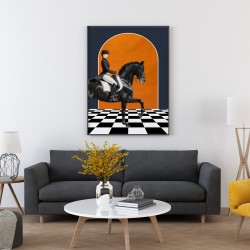 Macau Metal Çerçeveli Cam Tablo